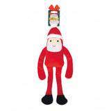 Beeztees Santa Santy – Plüsch-Hundespielzeug mit Quietscher, 45 cm