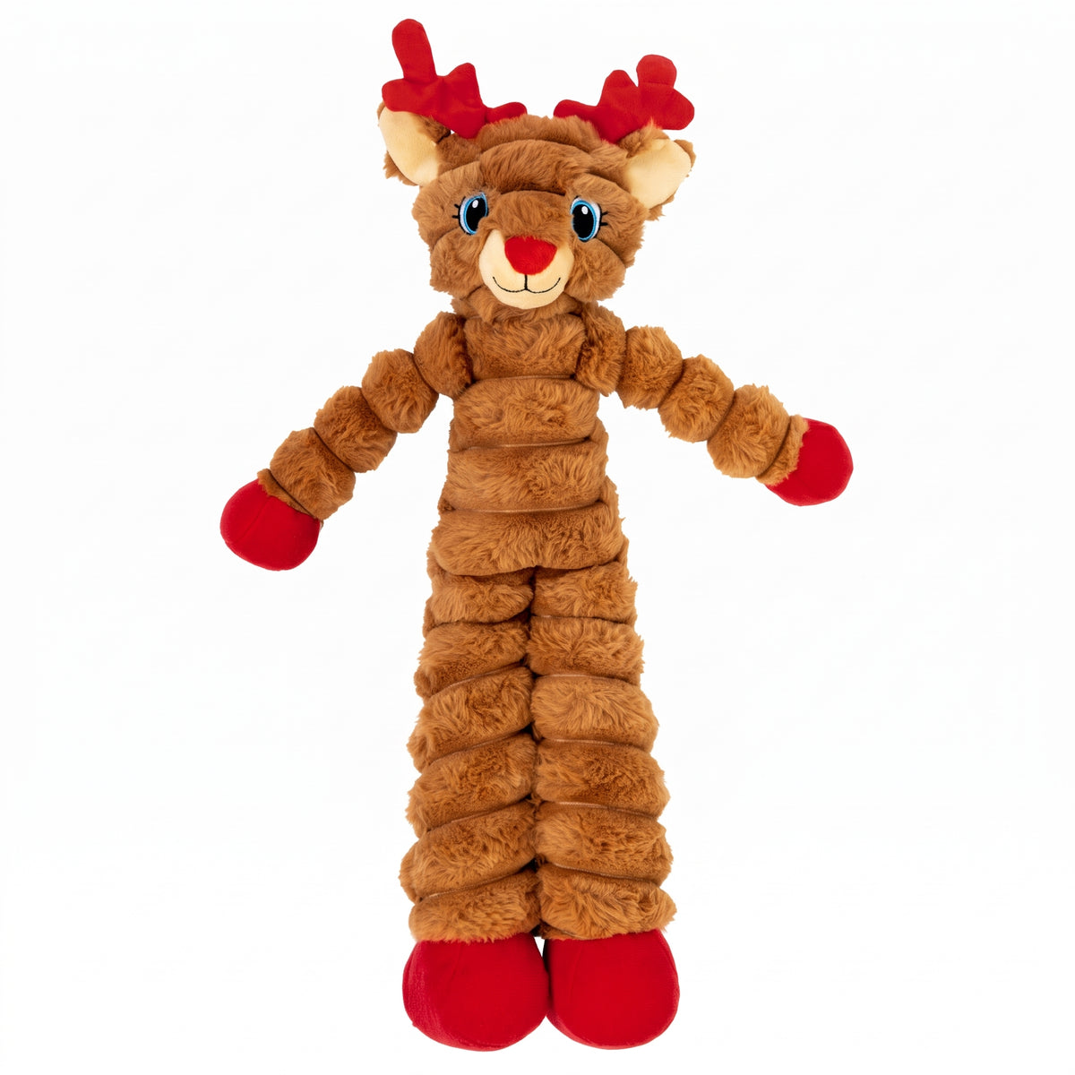 KONG Holiday Shakers™ Crumples Reindeer Red XL – Limited Edition 2026