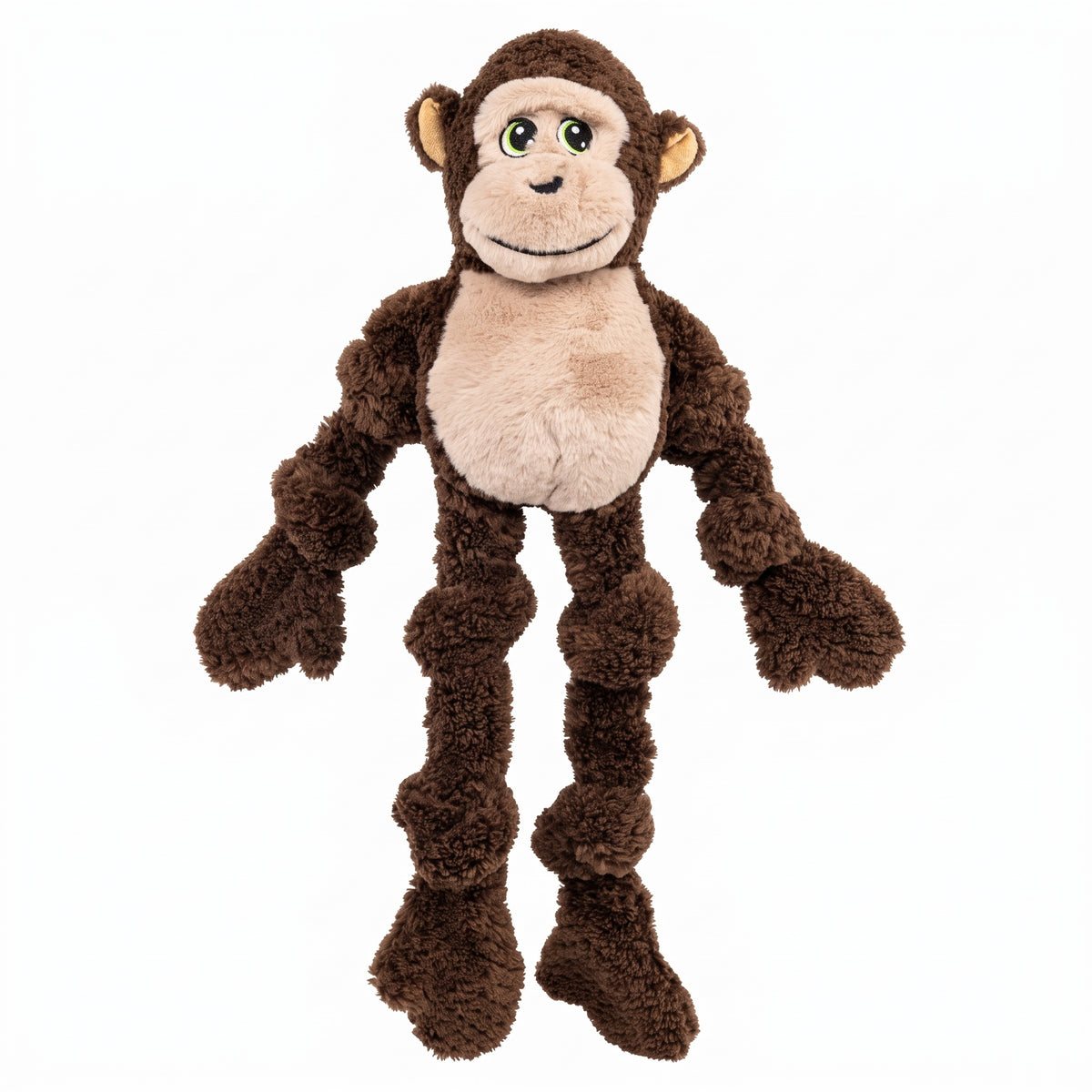 KONG Knots Monkey – Plüsch-Affe mit Knotenseil für Hunde