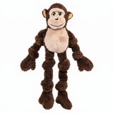 KONG Knots Monkey – Plüsch-Affe mit Knotenseil für Hunde