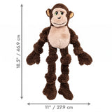 KONG Knots Monkey – Plüsch-Affe mit Knotenseil für Hunde