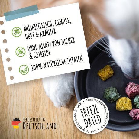 SmoothieDog Bites Lamm, gefriergetrocknete Hundesnacks 40 g