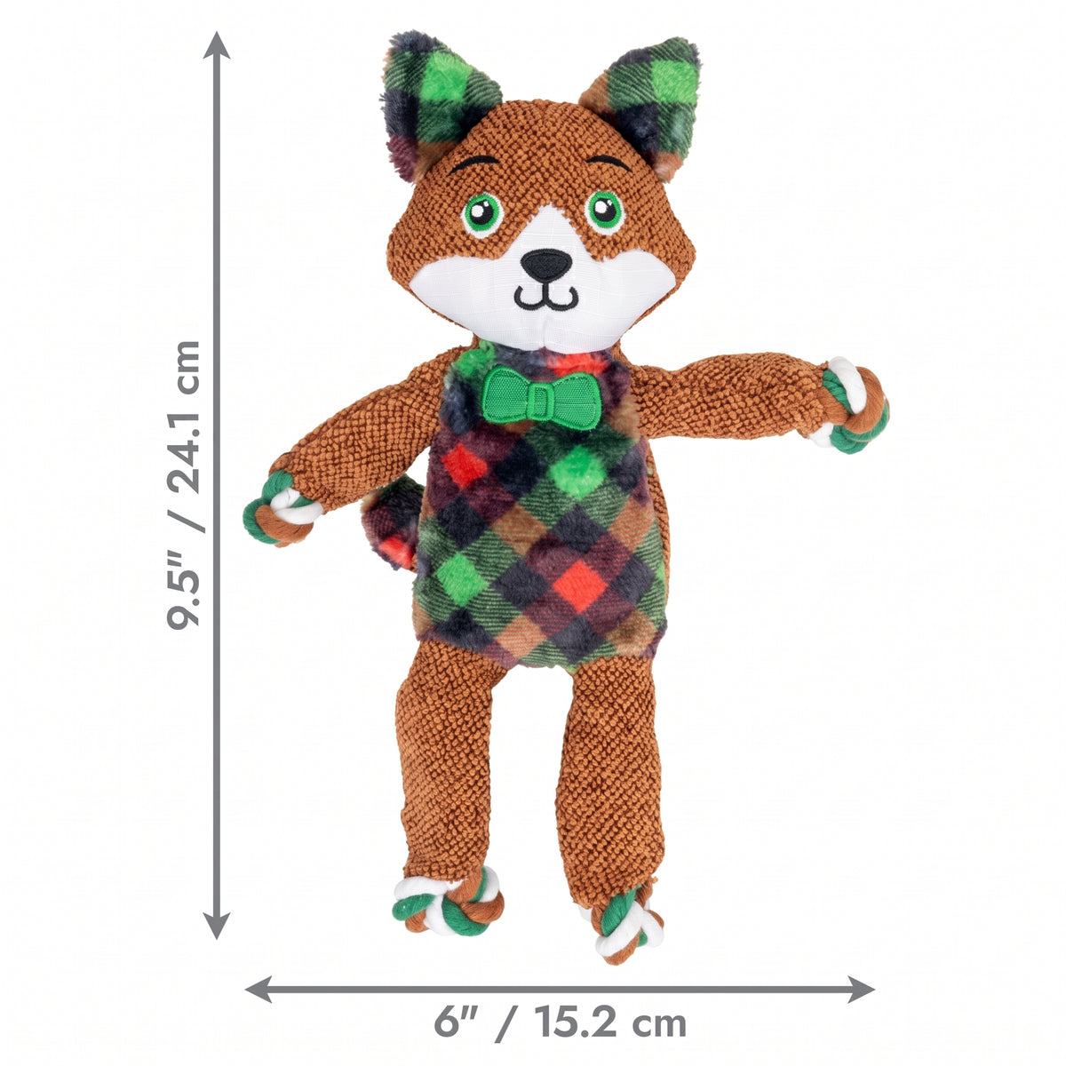 KONG Xmas Weihnachten Floppy Knots Dapper  – Limited Edition 2026 Hundespielzeug