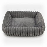 TRIXIE Hundebett Lonni mit Cord Soft Edition – Kuschelig & Robust
