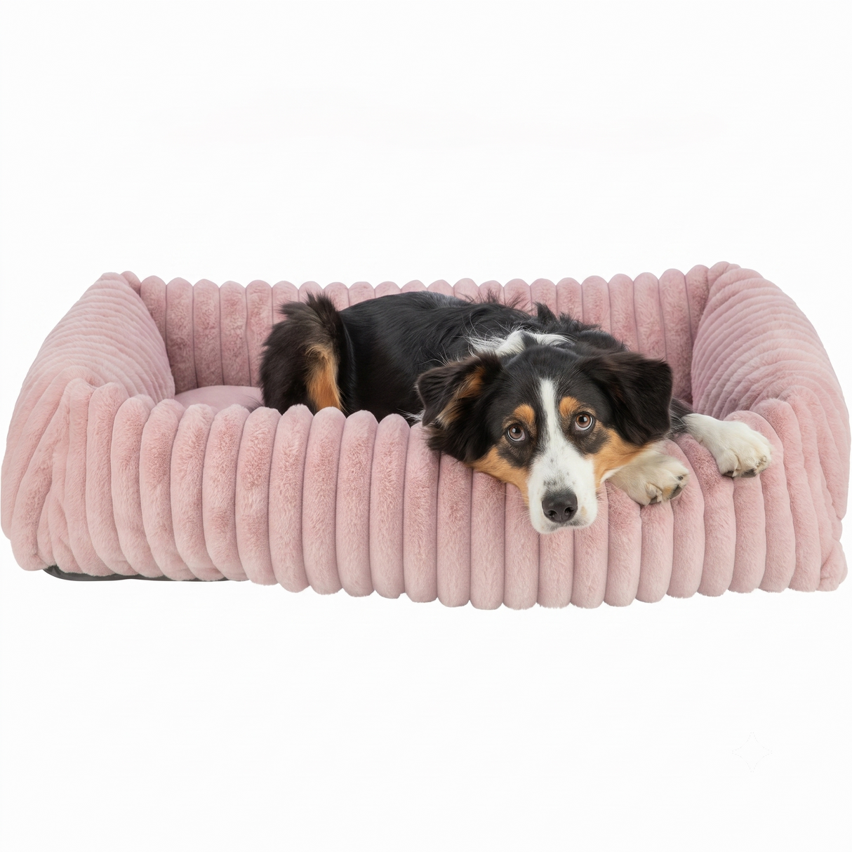 TRIXIE Hundebett Lonni mit Cord Soft Edition – Kuschelig & Robust