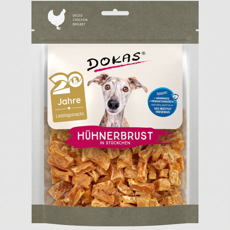 Dokas Hundesnack Hühnerbrust in Stücken – Lecker & Natürlich für deinen Liebling