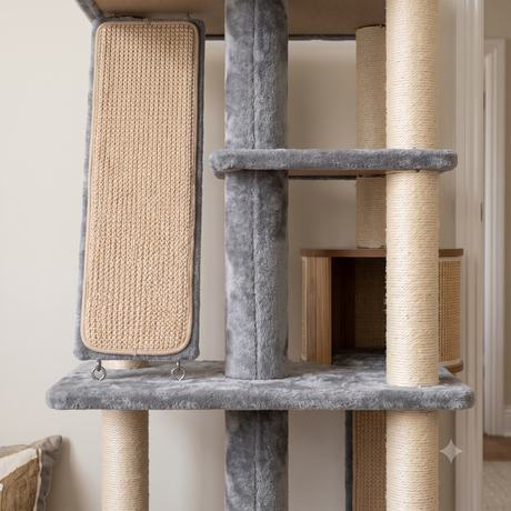 TRIXIE Kratzbaum XXL Active – Das ultimative Paradies für deine Großkatze