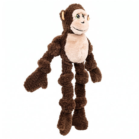 KONG Knots Monkey – Plüsch-Affe mit Knotenseil für Hunde
