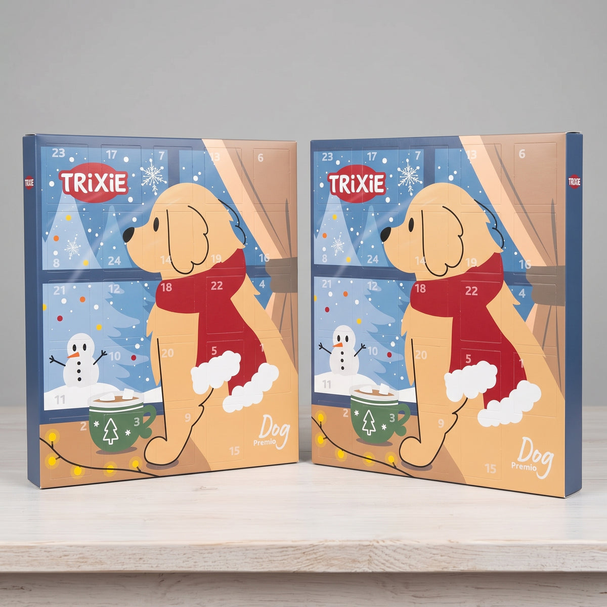 TRIXIE Premio Adventskalender 2026 für Hunde – 2er Sparpack