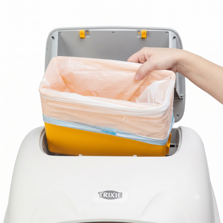 TRIXIE Selbstreinigende Katzentoilette XL – Automatisch & Hygienisch