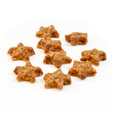 SANADOG Weihnachts-Puten-Sterne für Hunde, 1-kg-Eimer