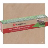 Flamingo Pelou Ersatz-Kunstrasenmatte Grün für Haustiertoilette – Saubere Welpen- & Hundetoilette