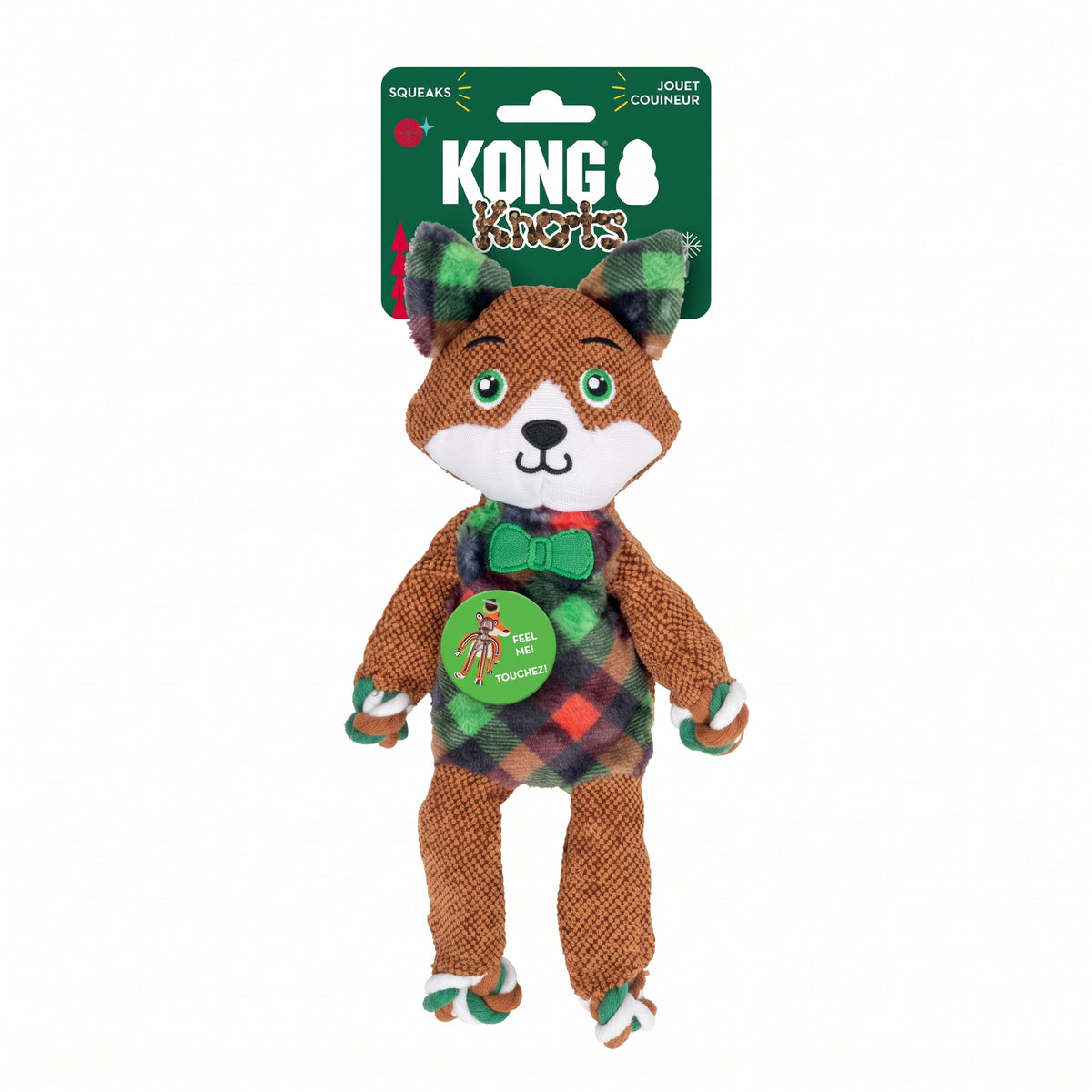 KONG Xmas Weihnachten Floppy Knots Dapper  – Limited Edition 2026 Hundespielzeug