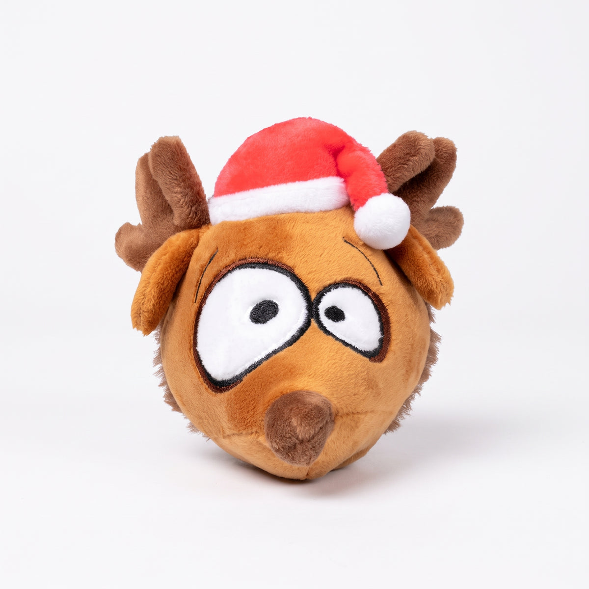 FuzzYard Run Away Reindeer – Rentier-Hundespielzeug mit Quietscher