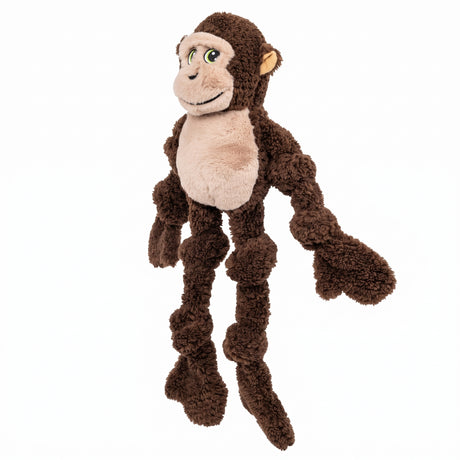 KONG Knots Monkey – Plüsch-Affe mit Knotenseil für Hunde