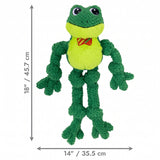 KONG Holiday Knots Bow Tie Frog L/XL – Limited Edition 2026
