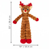 KONG Holiday Shakers™ Crumples Reindeer Red XL – Limited Edition 2026