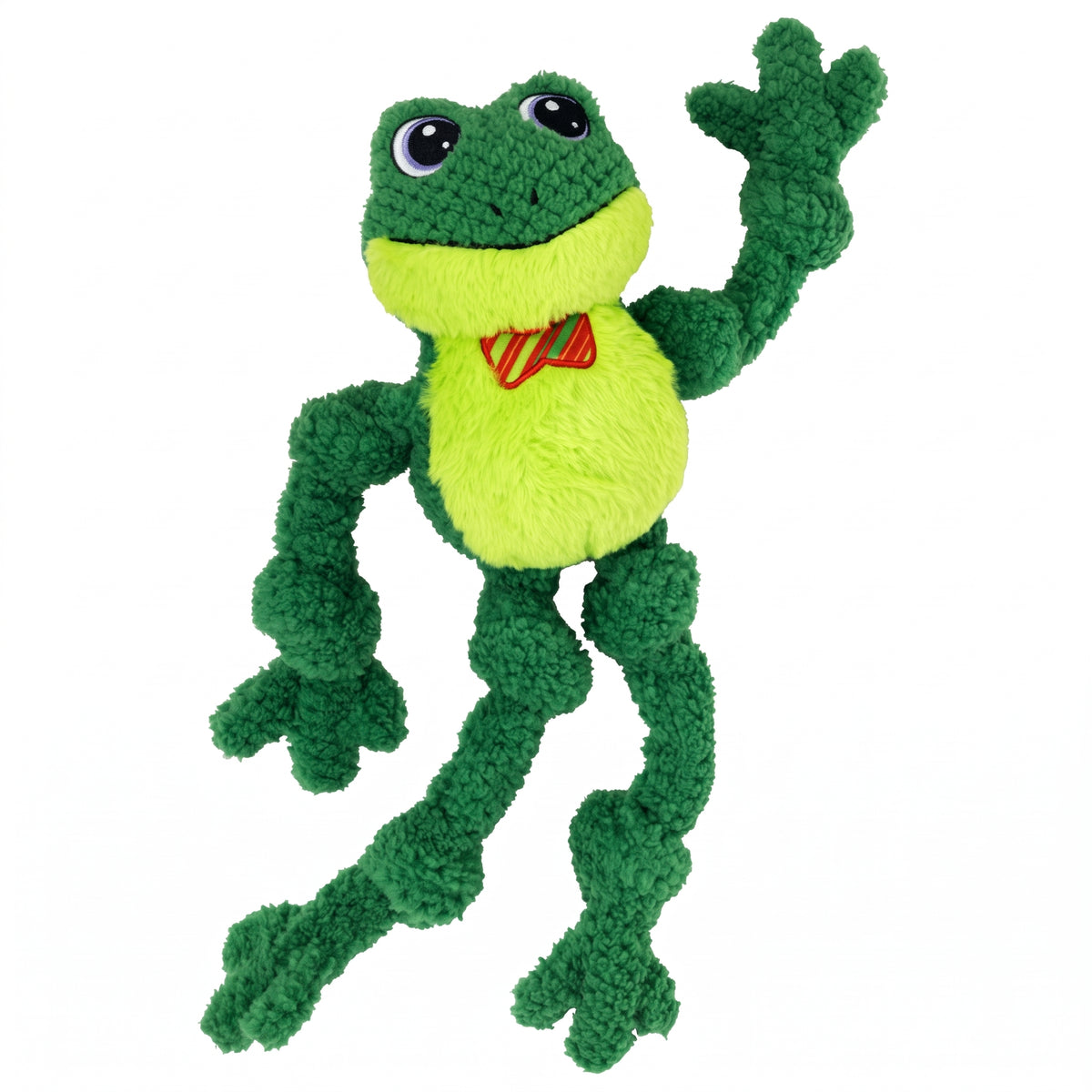 KONG Holiday Knots Bow Tie Frog L/XL – Limited Edition 2026