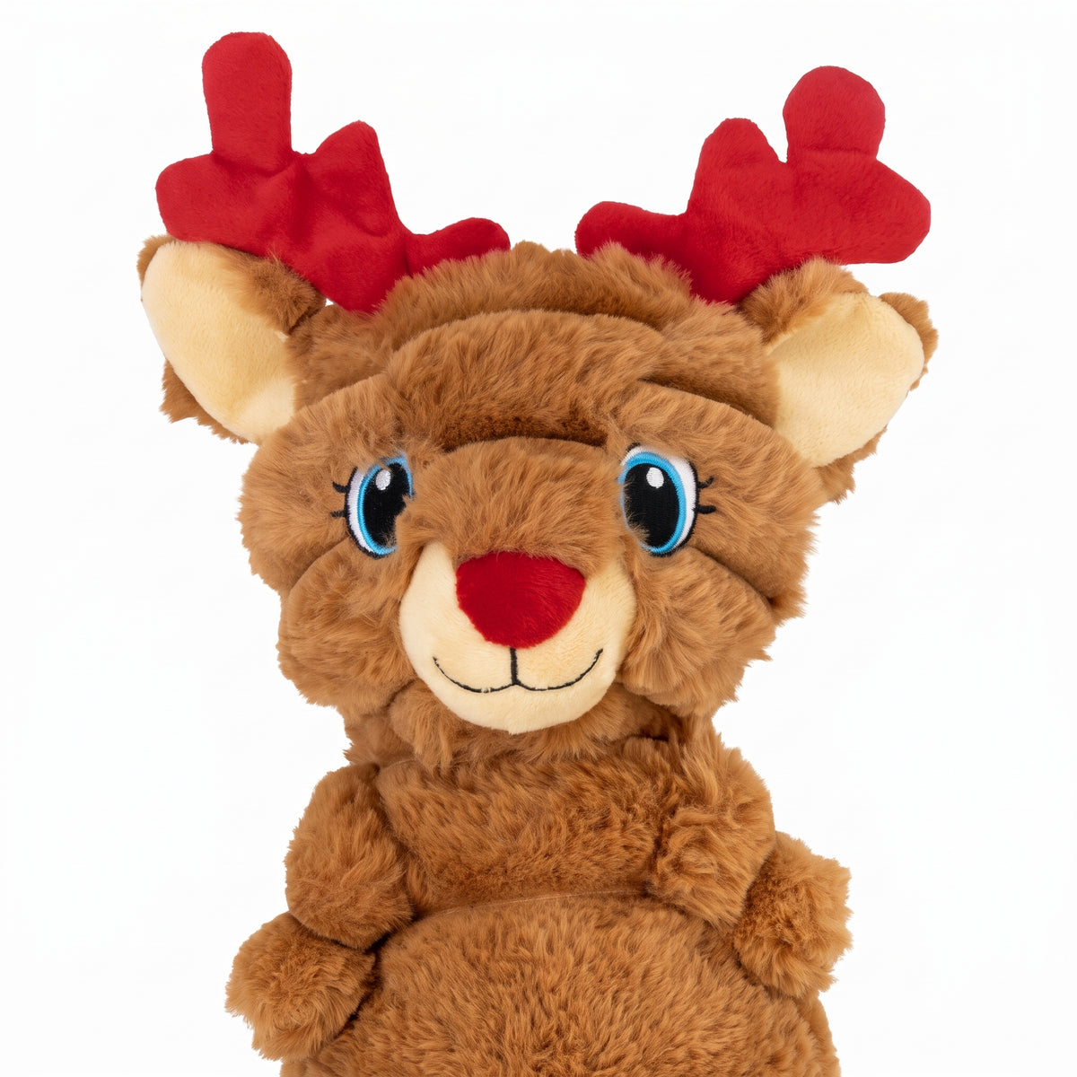 KONG Holiday Shakers™ Crumples Reindeer Red XL – Limited Edition 2026