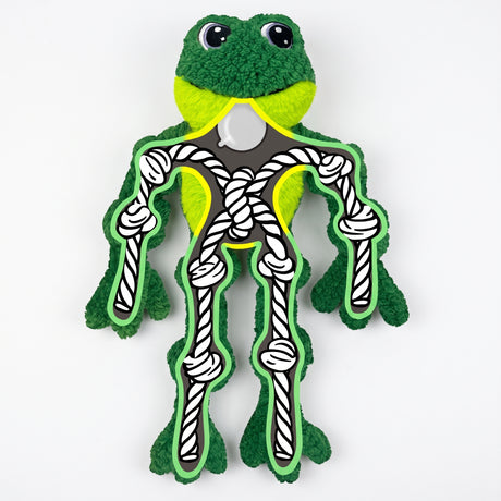 KONG Holiday Knots Bow Tie Frog L/XL – Limited Edition 2026