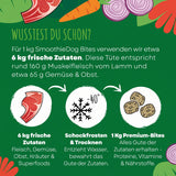 SmoothieDog Bites Lamm, gefriergetrocknete Hundesnacks 40 g