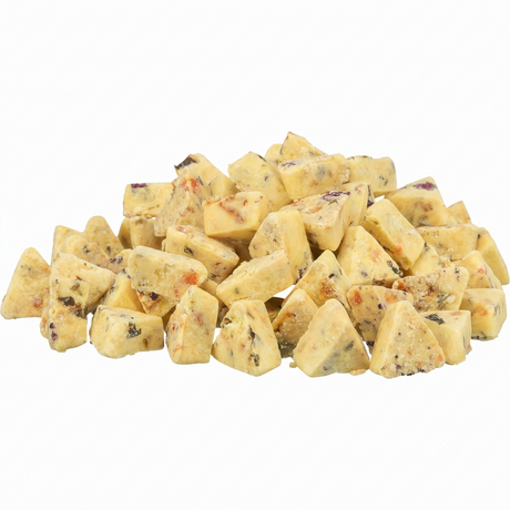 TRIXIE Cheese Triangles mit Obst & Gemüse – Vegetarischer Hundesnack & Leckerbissen