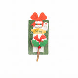 Beeztees Weihnachts-Lollipop – Katzenspielzeug mit Matatabi, 14 cm