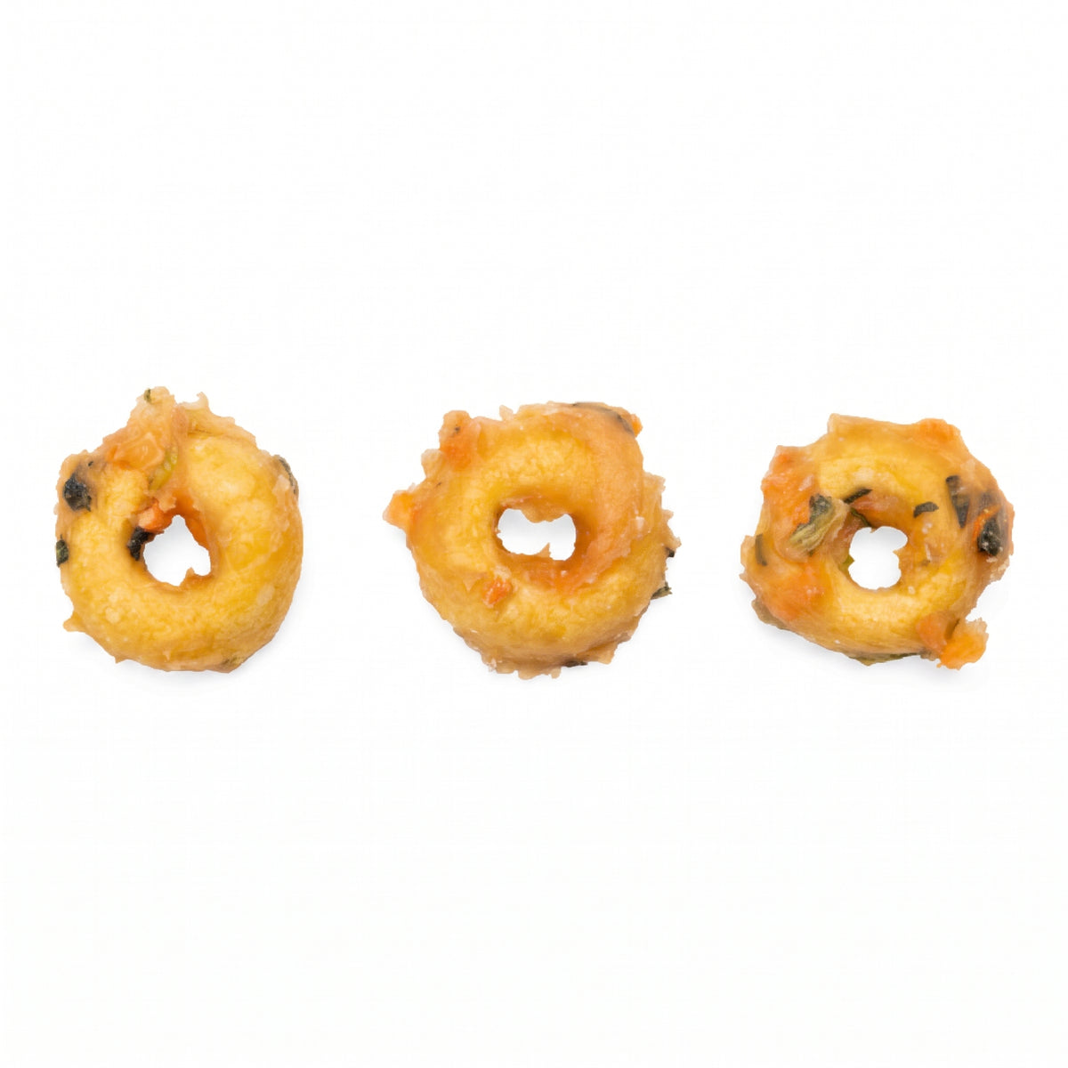 Beeztees Weihnachts-Mini-Donuts mit Huhn – Hundesnack, 160 g