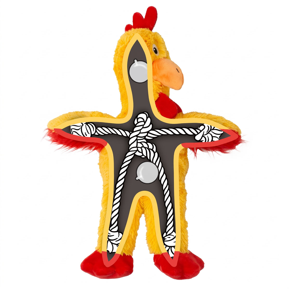 KONG Holiday Knots Chicken M/L – Limited Edition 2026