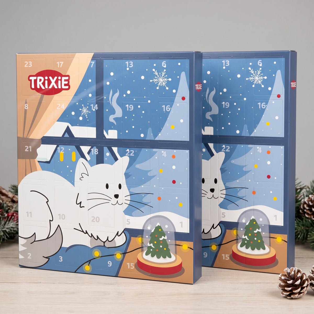 TRIXIE Premio Adventskalender 2026 für Katzen – 2er Sparpack