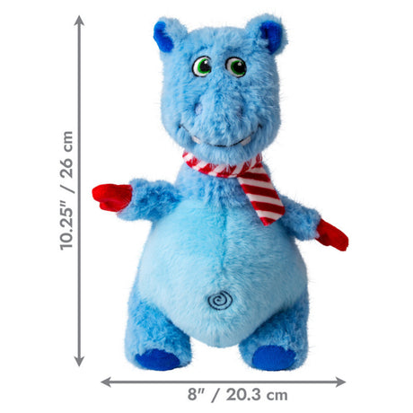 Xmas Holiday Knots Belly Hippo Limited Edition Hundespielzeug – 26,04 x 20,32 x 12,70 cm