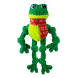 Xmas Holiday Knots Frog L/XL Limited Edition Hundespielzeug – XL: 8,89 x 28,75 x 44,45 cm