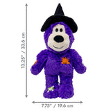 KONG Halloween Wild Knots Hexenbär – Hundespielzeug mit Knotenseil Größe M/L