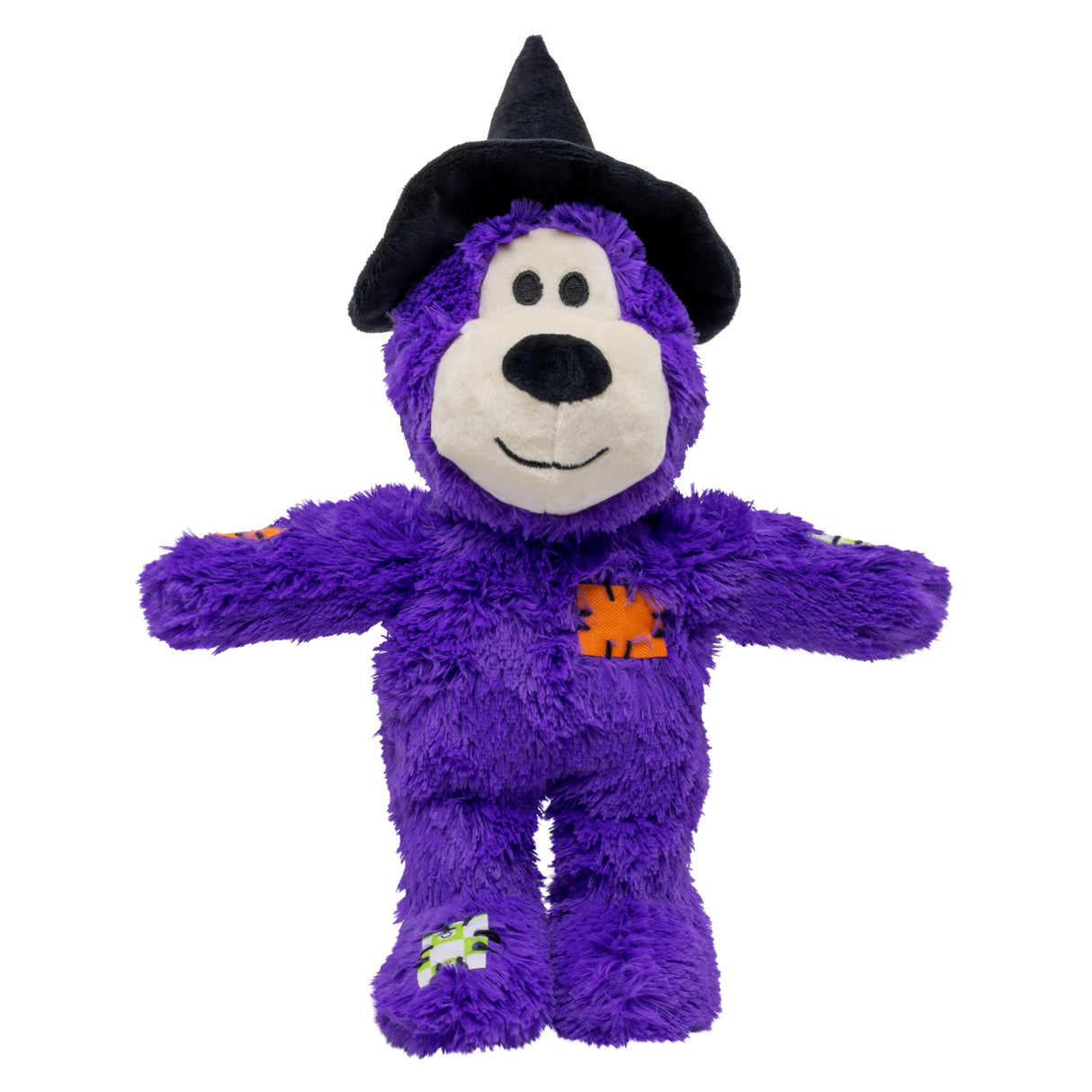 KONG Halloween Wild Knots Hexenbär – Hundespielzeug mit Knotenseil Größe M/L