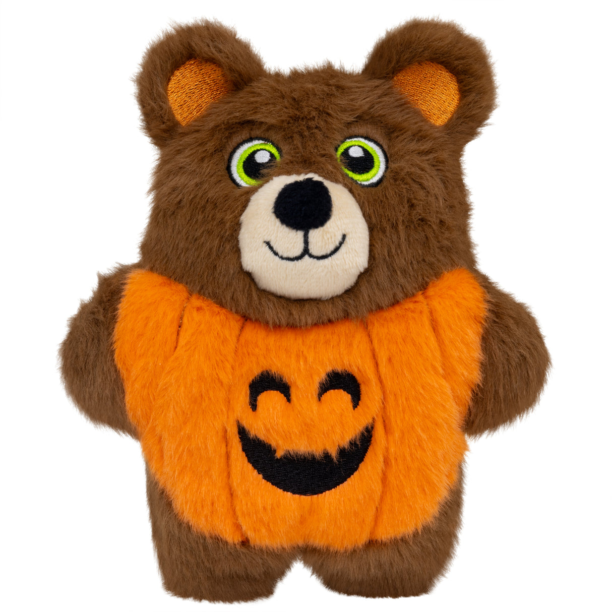KONG Halloween Snuzzles – weiches Hundespielzeug mit Quietscher (Fledermaus oder Kürbis)