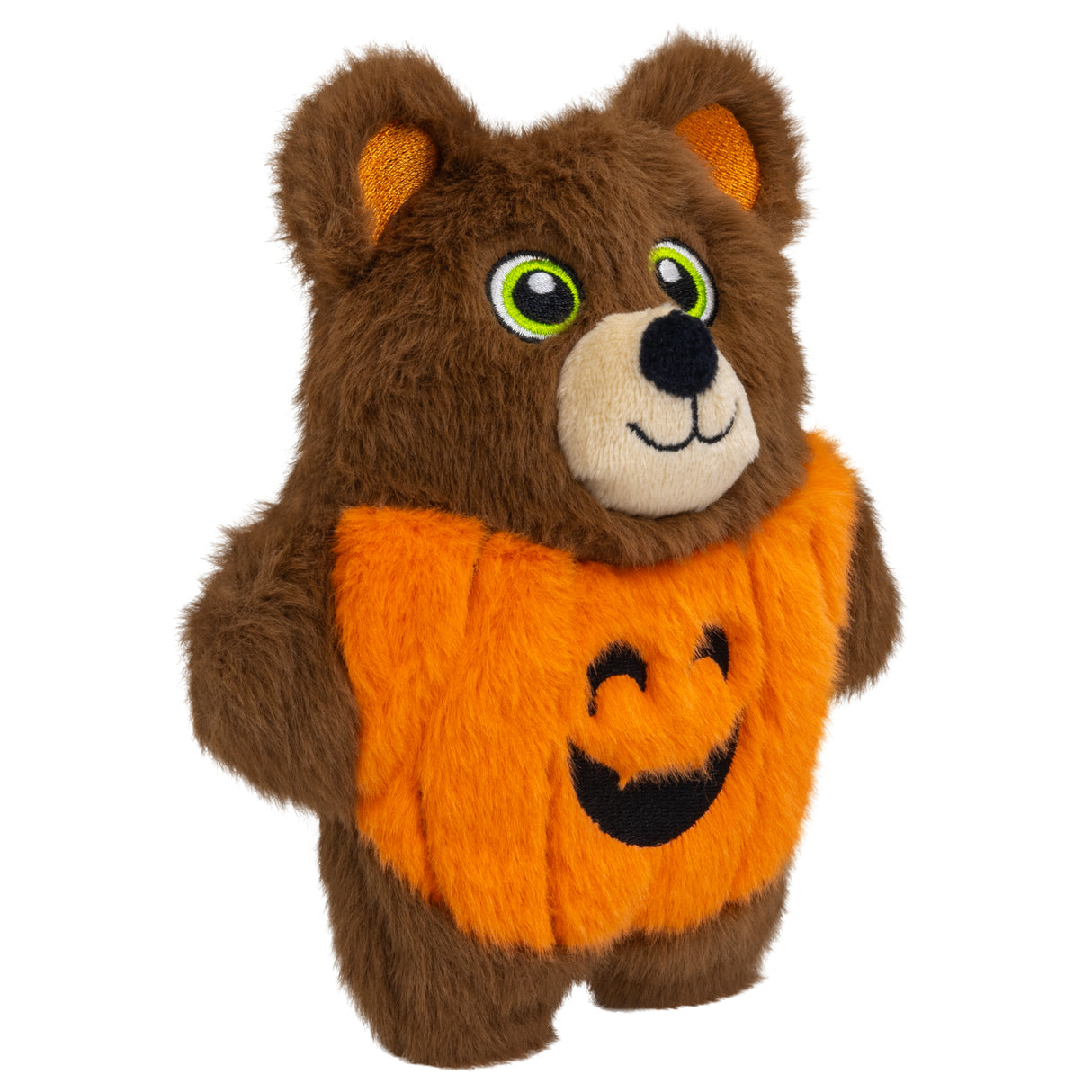 KONG Halloween Snuzzles – weiches Hundespielzeug mit Quietscher (Fledermaus oder Kürbis)