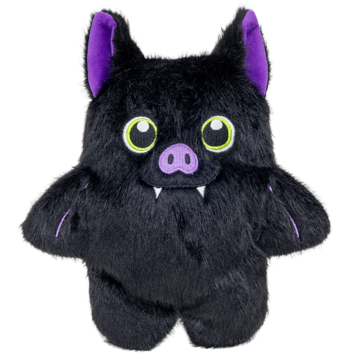 KONG Halloween Snuzzles – weiches Hundespielzeug mit Quietscher (Fledermaus oder Kürbis)