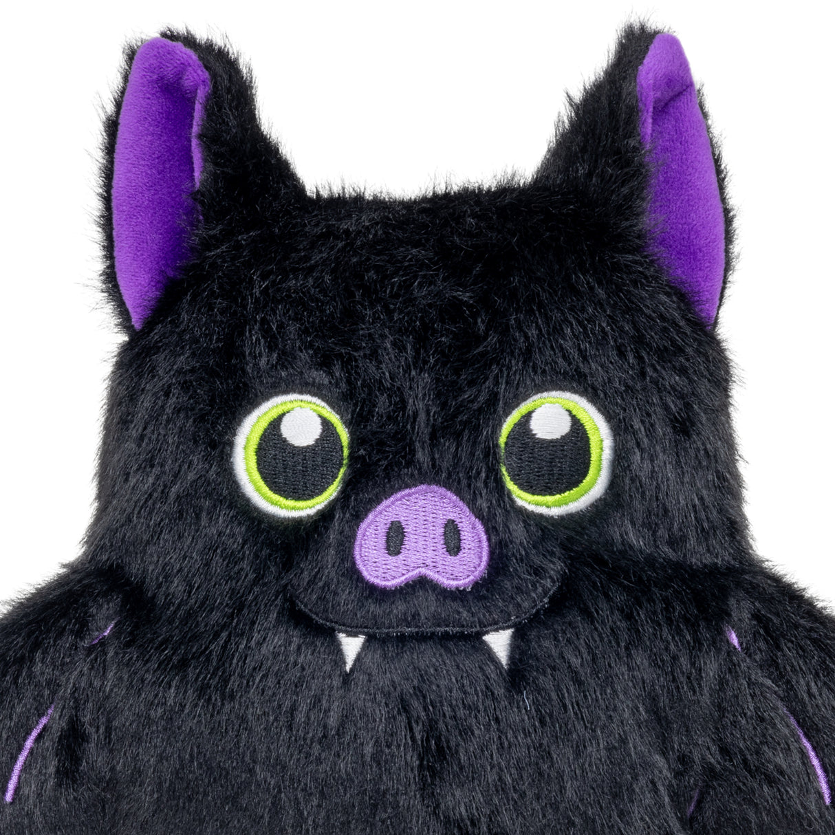 KONG Halloween Snuzzles – weiches Hundespielzeug mit Quietscher (Fledermaus oder Kürbis)