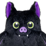 KONG Halloween Snuzzles – weiches Hundespielzeug mit Quietscher (Fledermaus oder Kürbis)