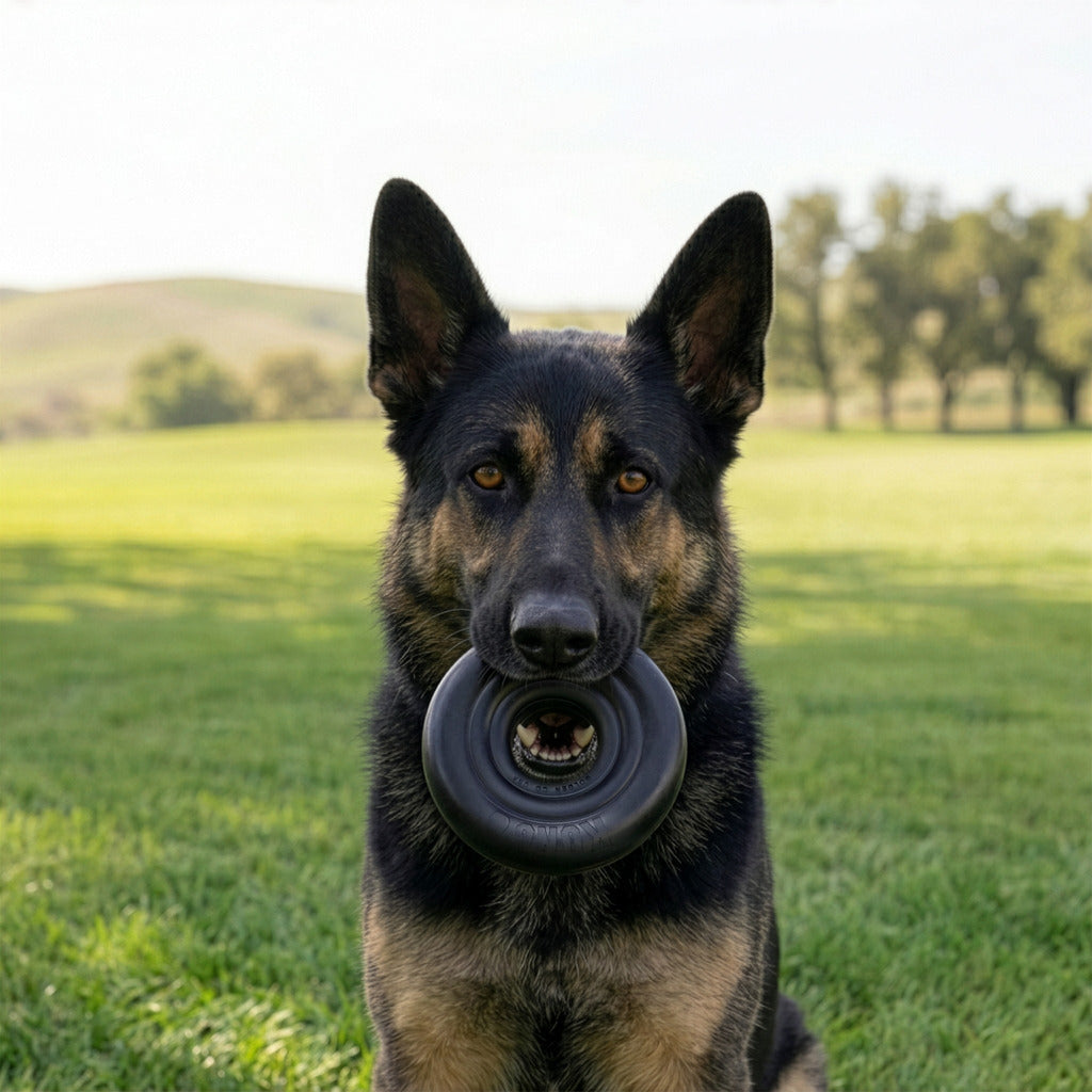 KONG Extreme Donut Hundespielzeug – Robustes Kauspielzeug für starke Kauer