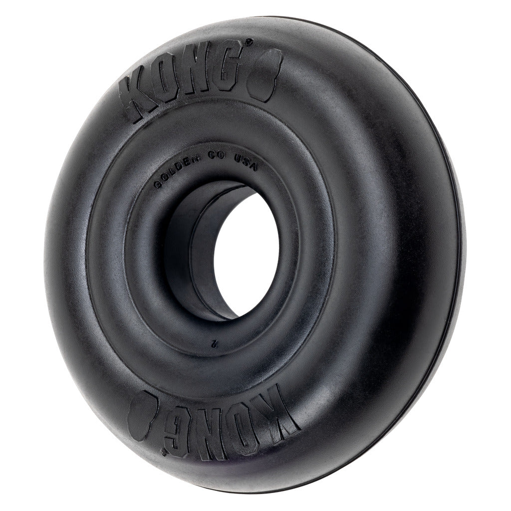 KONG Extreme Donut Hundespielzeug – Robustes Kauspielzeug für starke Kauer