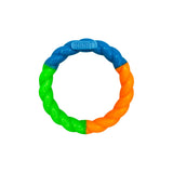 KONG High-Viz Twistz Ring – Leuchtendes Hundespielzeug für Outdoor-Spaß