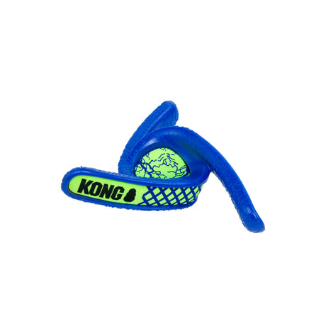 KONG Whirlz Throw Hundespielzeug – Apportierspielzeug mit rotierendem Sprungverhalten