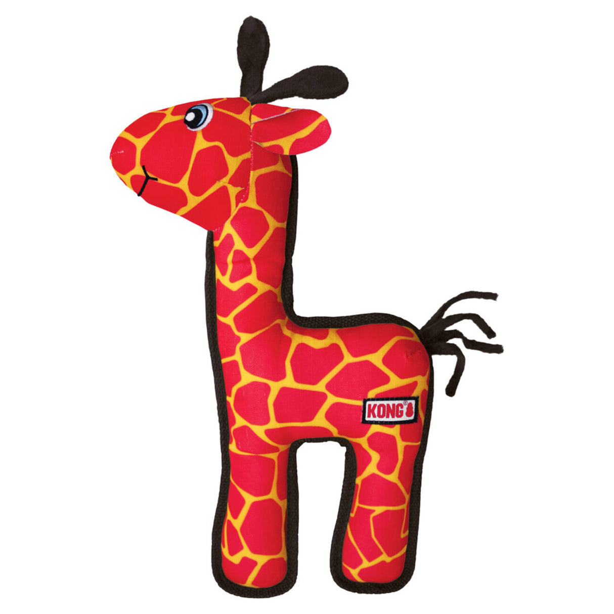 KONG Ballistic Hundespielzeug – Robust & Langlebig für Spielspaß – Giraffe