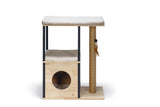 Designed By Lotte Kratzbaum Nala – Holz & Aluminium 65 × 40 × 82 cm braun