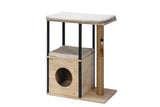 Designed By Lotte Kratzbaum Nala – Holz & Aluminium 65 × 40 × 82 cm braun