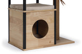 Designed By Lotte Kratzbaum Nala – Holz & Aluminium 65 × 40 × 82 cm braun