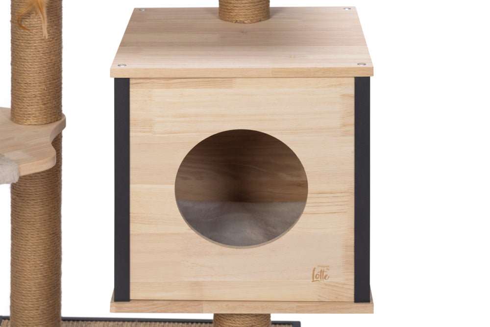 Designed By Lotte Kratzbaum Nola – Holz 56 × 56 × 97 cm braun