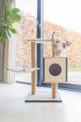 Designed By Lotte Kratzbaum Nola – Holz 56 × 56 × 97 cm braun
