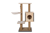 Designed By Lotte Kratzbaum Nela – Holz 56 × 56 × 124 cm braun
